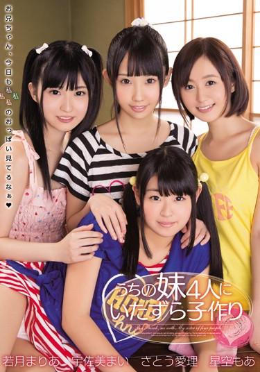 [ZUKO-087] –  Of Making Sister Four To Mischief ChildUsami Mai Satou Airi Hoshizora Moa Wakatsuki MariaCreampie Beautiful Girl Promiscuity Sister