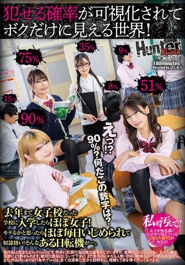 [HUBLK-071] What?! 90%? What’s With This Number? A World Where The Probability Of Success Is Visualized And Only I Can See It! I Enrolled In A School That Was An All-girls School Until Last Year, And Now It’s Almost Entirely Girls! I Thought I’d Be Popular, But Instead I’m Bullied Almost Every Day And Treated Like A Slave! Then One Day, A Turning Point Comes…